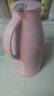 JEKO&JEKO保溫壺家用熱水瓶暖水壺宿舍大容量開(kāi)水瓶玻璃內膽 1.6L淡藍色 曬單實(shí)拍圖