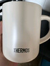 膳魔師（THERMOS）保溫杯茶杯340ml不銹鋼情侶帶蓋馬克咖啡杯JDG-351 PK(FL-VI) 曬單實(shí)拍圖
