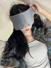 諄梧重力頭巾睡眠眼罩無(wú)感護眼儀放松按摩神器睡覺(jué)遮光助眠儀科技眼罩 冰島灰【舒緩壓力 松弛入眠】 曬單實(shí)拍圖