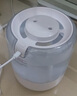 YOUMAKER【金榜推薦】加濕器臥室嬰兒家用上加水5L大容量便攜式小型宿舍臥室辦公室客廳床頭空氣凈化噴霧 白色【5L大容量丨雙孔大噴霧丨安全防干燒】 曬單實(shí)拍圖