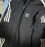 adidas經(jīng)典三條紋運動(dòng)連帽夾克外套男女秋季阿迪達斯三葉草 黑色   2XL 曬單實(shí)拍圖