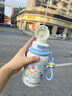 壹滴滴美樂(lè )蒂保溫杯女帶蓋可喝水杯學(xué)生雙飲水壺高顏值兒童可愛(ài)吸管杯子 玉桂狗-490ml+公仔 曬單實(shí)拍圖