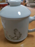 昌南 茶杯辦公杯陶瓷杯蓋杯商務(wù)會(huì )議杯開(kāi)會(huì )水杯定制公司LOGO刻字 曬單實(shí)拍圖