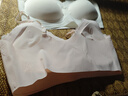 FitonTon2件裝無(wú)尺碼舒服蕾無(wú)痕防下垂內衣女蕾絲小胸聚攏背心細吊帶文胸 曬單實(shí)拍圖