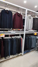 栢羅服裝店展示掛衣架商場女裝男裝雙層落地衣架貨架鐵藝陳列架掛衣服 長280*40*240高組合(帶正掛) 環(huán)保選材 曬單實(shí)拍圖