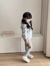 班喜迪女童打底褲秋冬款2026新款洋氣寶寶加絨長褲兒童休閑外穿褲子冬裝 灰色 100 曬單實拍圖