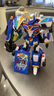 展高（JUMPGO）炫卡斗士2玩具汽車(chē)變形機器人玩具炫藍閃電男孩禮物 曬單實(shí)拍圖