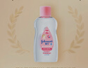 強生（Johnson）嬰兒撫觸油保濕護膚200ml 新生兒寶寶兒童身體乳按摩精油全家可用 曬單實(shí)拍圖