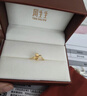 周生生永系列黃金戒指 足金蝴蝶戒指 女款 21696R 計價(jià) 13圈 - 2.64克(含工費100元) 曬單實(shí)拍圖