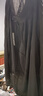 無(wú)印良品（MUJI）IDEE 女式 強捻 兩穿裙 女夏季款裙子 棉麻 吊帶裙  GAD14C4S 灰色 L (165/72A) 曬單實(shí)拍圖