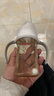 貝親奶瓶ppsu 新生兒奶瓶 防脹氣奶瓶 還原母乳親喂感寬口徑耐摔 240ml+重力球吸管 6個(gè)月以上 曬單實(shí)拍圖