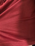 優(yōu)衣庫童裝男童女童AIRism棉混紡圓領(lǐng)T恤長(cháng)袖紅色秋冬新款482985 15 珊瑚紅色 120 曬單實(shí)拍圖