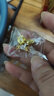 JBV老鳳凰999足金如意結耳釘黃金5G復古中國結耳環(huán)24K純金 0.01g 如 曬單實拍圖