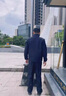 歌司朗秋冬門(mén)衛保安服保安工作服春秋款套裝新式安保制服男物業(yè)工作服執執勤服單上衣不含標志S 160 曬單實(shí)拍圖