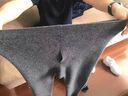 藏源絨羊毛褲男女款冬季保暖褲加絨加厚羊.絨褲高腰中年保暖打底褲貼身 中灰 男款加厚 520g XL 175 曬單實(shí)拍圖