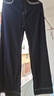 IEF/愛(ài)依服長(cháng)褲2025夏季新款港式復古休閑通勤氣質(zhì)百搭牛仔闊腿褲 曬單實(shí)拍圖