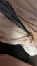 三福女夏季滿(mǎn)印卡通開(kāi)扣睡衣套裝 甜美娃娃領(lǐng)短袖家居服503516 米色兔子 M 曬單實(shí)拍圖