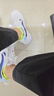 李寧（LI-NING）海川男鞋2025秋季板鞋運動鞋魔術(shù)貼百搭學(xué)生小白鞋時尚輕便休閑鞋 標(biāo)準(zhǔn)白/新極光藍(lán)-2 曬圖返5 43 曬單實拍圖