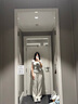 Abercrombie & Fitch經(jīng)典小麋鹿圖案女裝25春夏毛圈布辣妹運動(dòng)衛褲長(cháng)褲147-5068 奶白色 XXS (160/60A) 曬單實(shí)拍圖