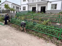 不銹鋼仿竹護欄仿真竹籬笆美麗鄉村工程農村庭院戶(hù)外鋅鋼圍欄柵欄 仿竹護欄 高度1.0米 曬單實(shí)拍圖