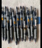 晨光（M&G）文具GP1008按動(dòng)中性筆學(xué)生0.5黑筆簽字筆商務(wù)子彈頭考試專(zhuān)用水筆高顏值辦公用品12支/盒開(kāi)學(xué)季 曬單實(shí)拍圖