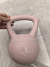 yottoy翹臀軟壺鈴女士提壺啞鈴翹臀深蹲力量家用健身訓練器材4kg-迷見(jiàn)粉 曬單實(shí)拍圖