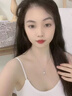 正品S999純銀項鏈女鎖骨鏈2025新款愛心吊墜送女友生日情人節(jié)禮物 【白金色】心中有你白鉆+元寶鏈 精品禮盒 曬單實拍圖