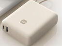 小米（MI）【3C認證】小米充電寶移動(dòng)電源 10000  自帶線(xiàn)雙向快充口袋版  淺咖色 可上飛機/火車(chē) 曬單實(shí)拍圖