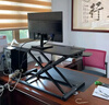 Brateck北弧升降桌電腦桌 站立辦公工作升降臺子 站立式電腦升降支架D450 曬單實拍圖
