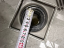 潛水艇（Submarine）MGK50-10不銹鋼拉絲地漏槍灰色大排量淋浴防臭地漏四防地漏50管徑 曬單實拍圖