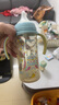 貝親奶瓶ppsu 防脹氣奶瓶 嬰兒奶瓶 大容量寬口徑耐摔雙把手 330ml 9-12月 馬戲團+重力球 曬單實(shí)拍圖