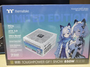 Thermaltake（Tt）額定850W 鋼影Toughpower GF1限定版電源 白色(原生PCIe5.1/ATX3.0/金牌認證/全模組) 曬單實拍圖
