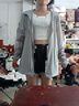 回力（Warrior）冰絲防曬衣男夏季超薄涼感upf50+戶外山系運動防曬服 淺米 M 曬單實拍圖