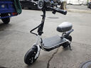 嘉陵電動(dòng)車(chē)折疊車(chē)小型兩輪24V36V便攜滑板車(chē)成人電瓶飛俠電動(dòng)滑板車(chē) 白色車(chē)架 36V碳合金-20Ah鋰電約80里 曬單實(shí)拍圖