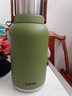 蘇泊爾保溫杯大容量水杯子不銹鋼嬰兒外出沖奶粉便攜戶(hù)外泡茶水壺 1300ml 高山綠一杯雙蓋 曬單實(shí)拍圖