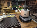 吉谷（K·KOU）高純鈦電燒水壺 全自動(dòng)底部上水茶臺(tái)電水壺 家用辦公室泡茶專用恒溫茶具一體機(jī)0.8L TB012 曬單實(shí)拍圖