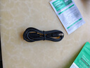 畢亞茲 圓孔充電線USB轉(zhuǎn)DC5.5mm電源線 電動牙刷小風(fēng)扇臺燈音響露娜洗臉儀潔面儀充電器線電源線黑色1米 曬單實拍圖