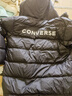 匡威（Converse）童裝男童中長(zhǎng)款加厚羽絨服冬季新品兒童羽絨服保暖外套 正黑色 160 /80 【建議身高158-170cm】 曬單實(shí)拍圖