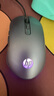 惠普（HP）M280有線(xiàn)鼠標 靜音家用辦公筆記本臺式機電腦 人體工學(xué)電競游戲鼠標 槍灰 曬單實(shí)拍圖
