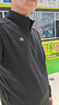 KOLON SPORT/可隆戶(hù)外休閑衣 男子防曬UPF50+接觸涼感微拉絨長(cháng)袖T恤 LHZT5AN045-BK 黑色 XL 180/100A 曬單實(shí)拍圖