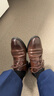 GXG男鞋秋季商務(wù)正裝德比鞋真皮男士皮鞋 棕色 41 曬單實(shí)拍圖