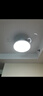 美的（Midea）風(fēng)扇燈餐廳吊扇燈led臥室燈隱形扇葉遙控三防燈具熟睡風(fēng)包安裝 曬單實(shí)拍圖