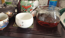 金鑲玉 玻璃公道杯分茶器配件加厚玻璃耐熱透明 高硼硅湖綠矮款公杯 曬單實(shí)拍圖