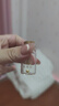 領(lǐng)豐金（LING FENG GOLD）AU9999黃金豆豆足金投資金豆子送女友送媽媽送小孩禮物儲備金擺件 1g 曬單實拍圖
