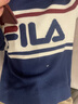 FILA 斐樂(lè )官方情侶款編織衫2025冬新款時(shí)尚休閑寬松撞色套頭毛衣 中世紀藍-DB XL 180/100A/XL 曬單實(shí)拍圖