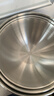 雙立人（ZWILLING）316食品級不銹鋼和面盆洗菜打蛋盆家用廚房涼拌沙拉料理盆直邊盆 316 三件套24-26-28cm 曬單實(shí)拍圖
