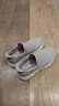 斯凱奇（Skechers）閃穿鞋男鞋秋季休閑健步鞋一腳蹬運(yùn)動鞋百搭軟底布鞋118306 曬單實(shí)拍圖