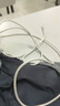 貝爾金（BELKIN）數據線 100W快充 Type-C充電線 PD快充 蘋果筆記本電腦充電 ipad充電 2米編織線白色 CAB014 曬單實拍圖