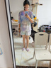 鴻星爾克（ERKE）泳衣女分體三件套海邊游泳潛水度假寬松大碼遮肉顯瘦泳裝溫泉 曬單實(shí)拍圖
