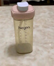 HEGEN海格恩吸管杯兒童水杯學(xué)飲杯奶瓶1-3-6歲直飲吸管嬰兒寶寶牛奶杯 【健康坐姿】 330ml 吸管杯-天使粉 曬單實拍圖